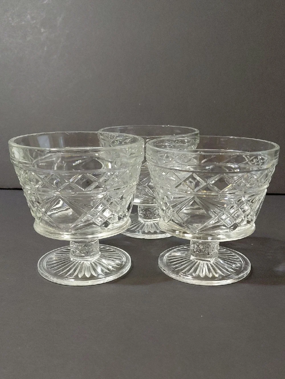 Lot of 3 Vintage Hazel Atlas 
